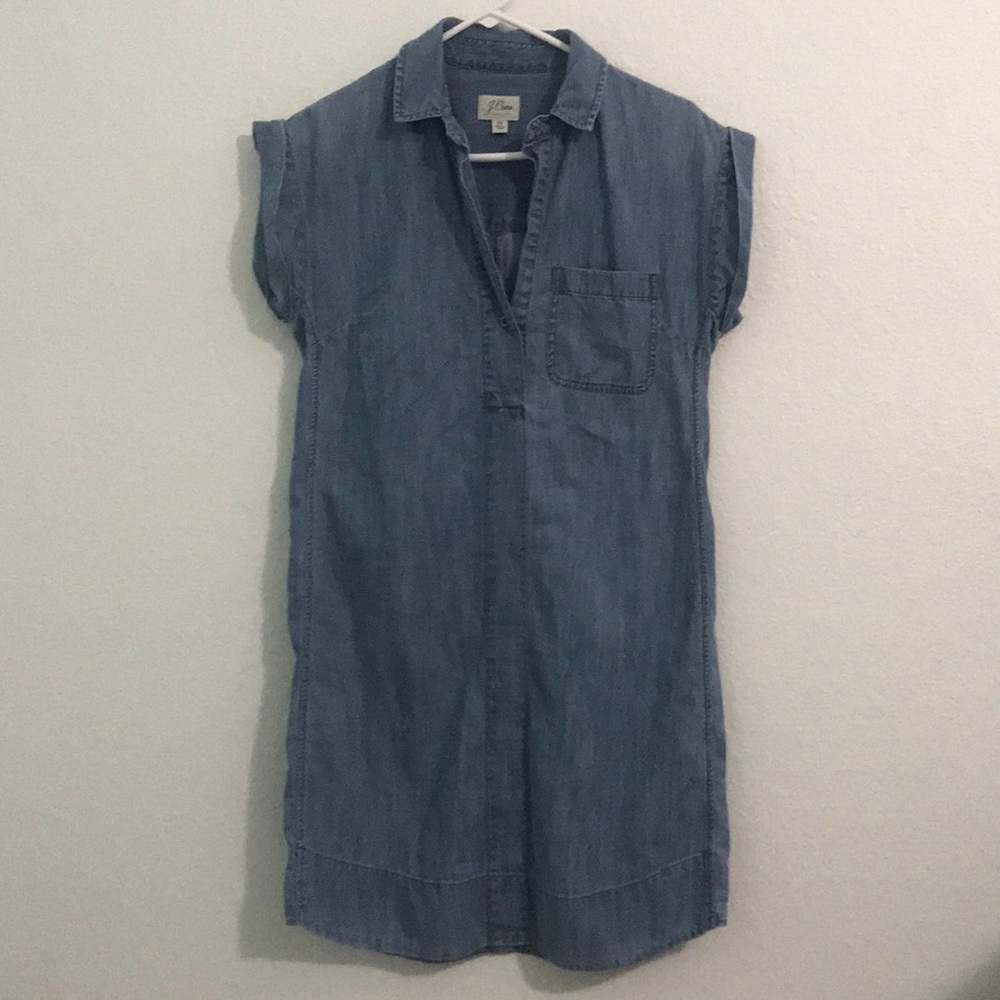 Jcrew Denim Shirtdress
